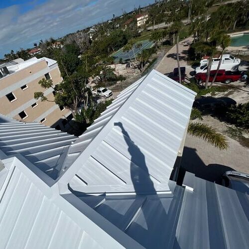commercial metal roofing system
