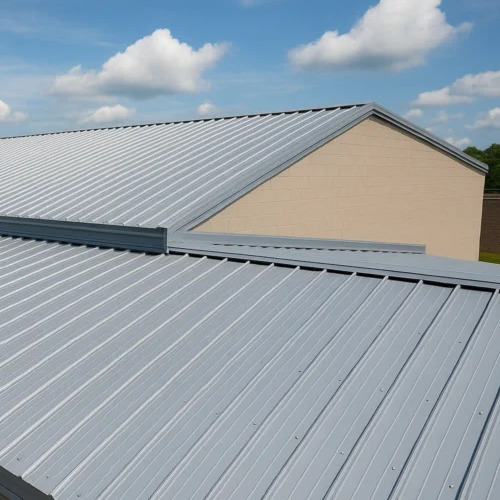 Commercial standing seam metal